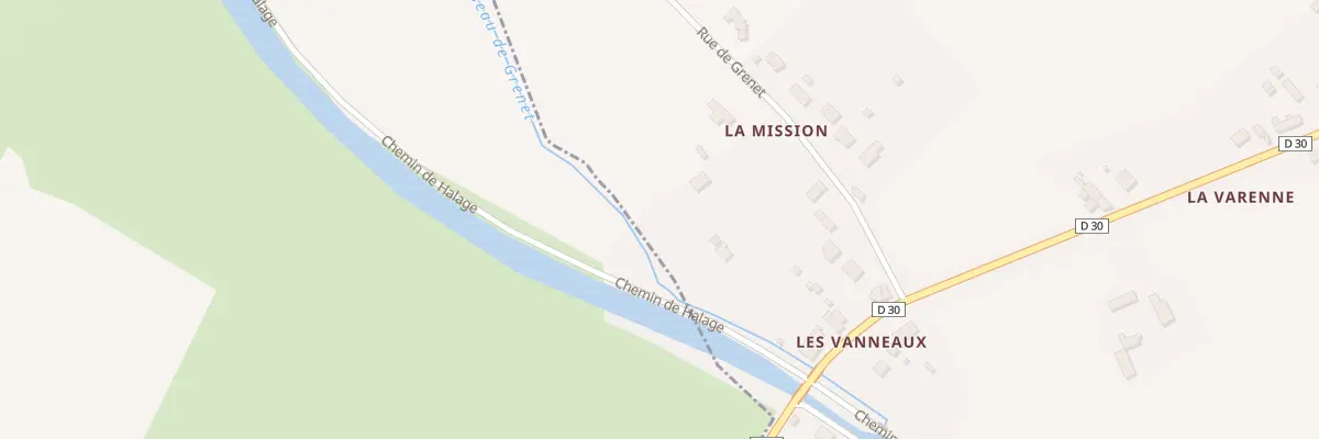 Plan du 9 Rue de Grenet à Gannay-sur-Loire