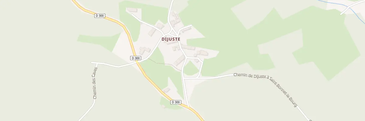 Plan du 5182 Dijuste à Saint-Bonnet-le-Bourg