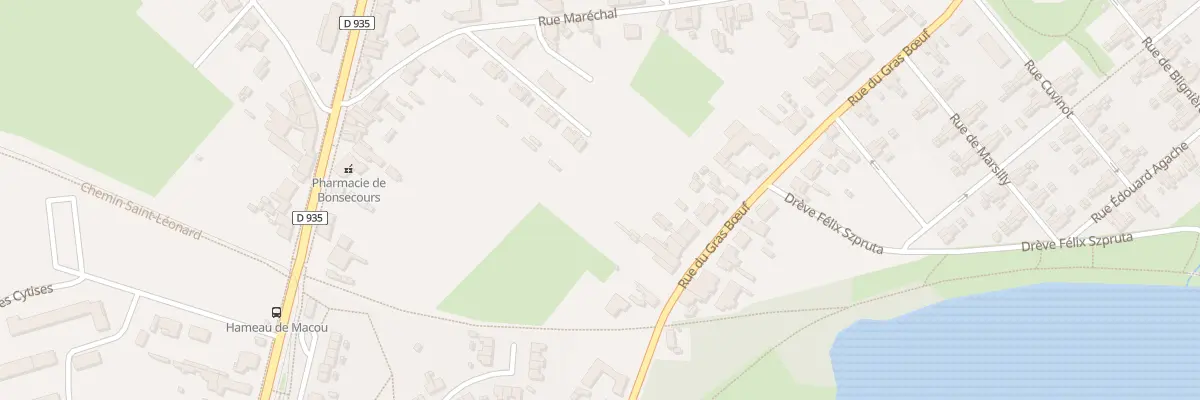 Plan du 11 Rue Gras Boeuf à Condé-sur-l’Escaut
