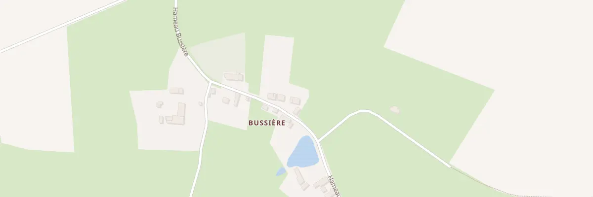 Plan du 2 Ham Bussière à Bazolles