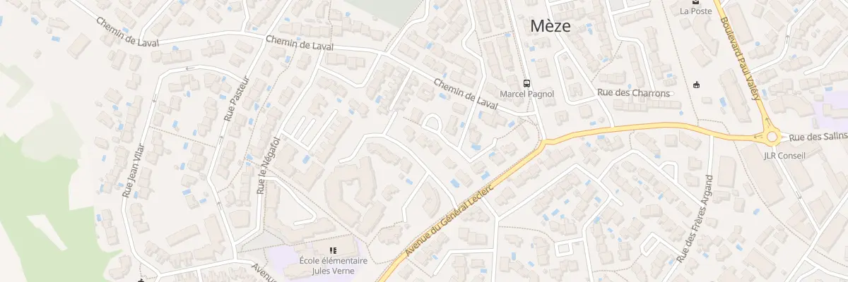 Plan du 11 Imp de l’Embatut à Mèze