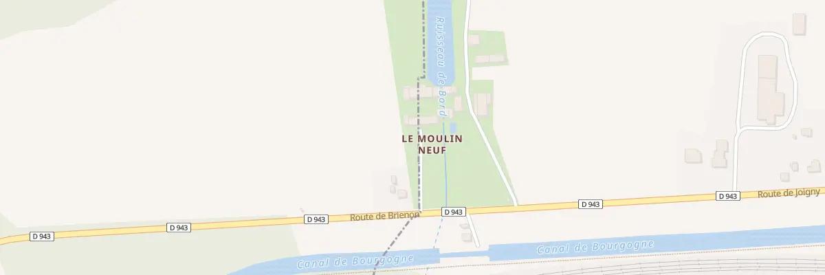 Plan du 106 Le Moulin Neuf à Esnon