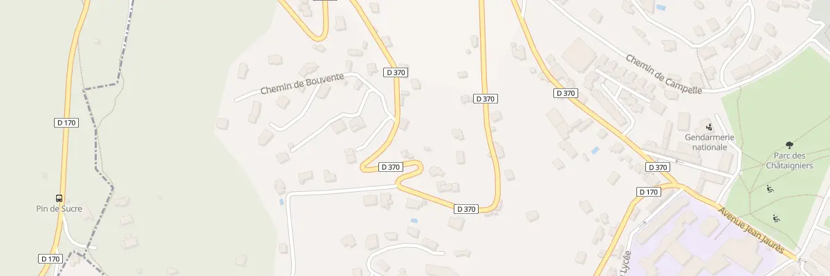 Plan du 962 Cote d’Aulas au Vigan