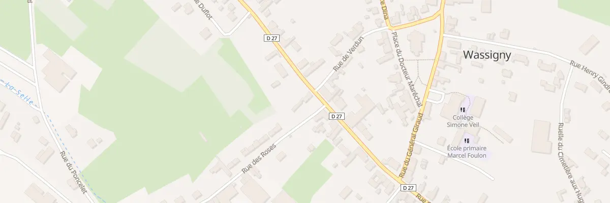 Plan du 21 Rue Maillard à Wassigny