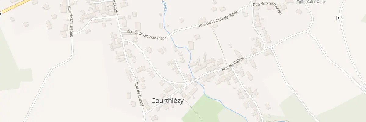 Plan du 6 Pl des Fetes à Courthiézy