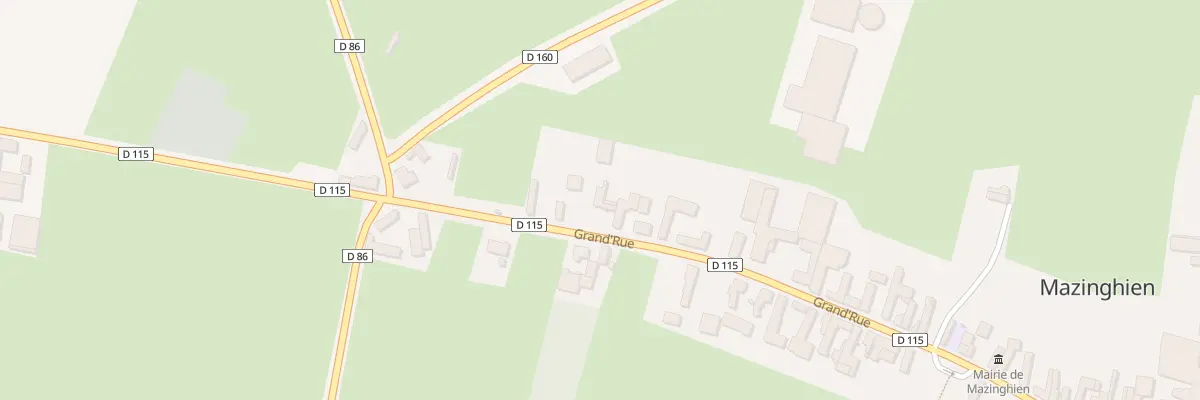 Plan du 108 Gr Grand Rue à Mazinghien