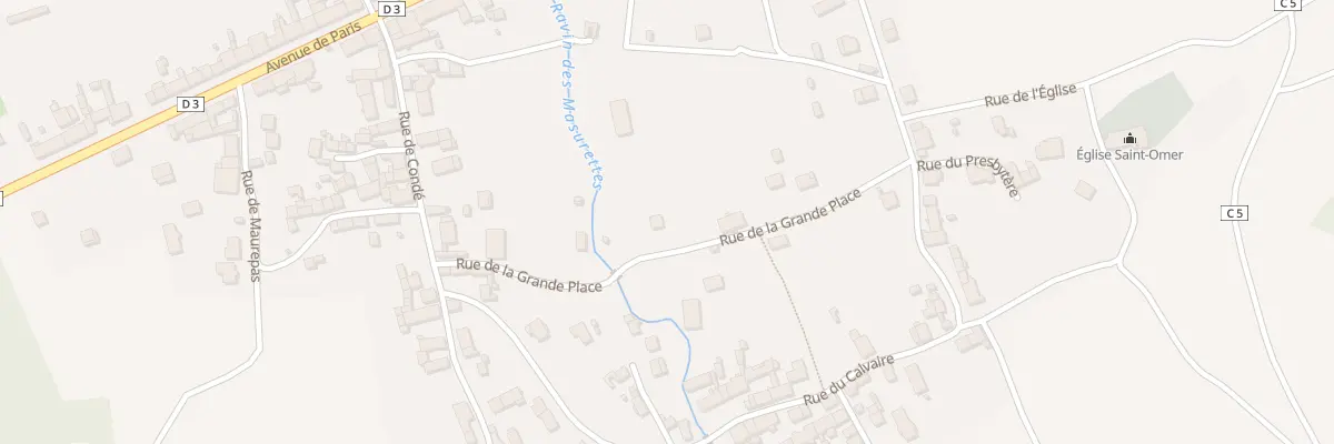 Plan du 15 Rue de la Grande Place à Courthiézy