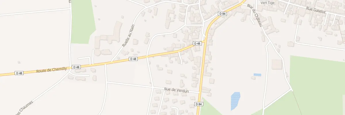 Plan du 13 Rue de Chemilly à Seignelay