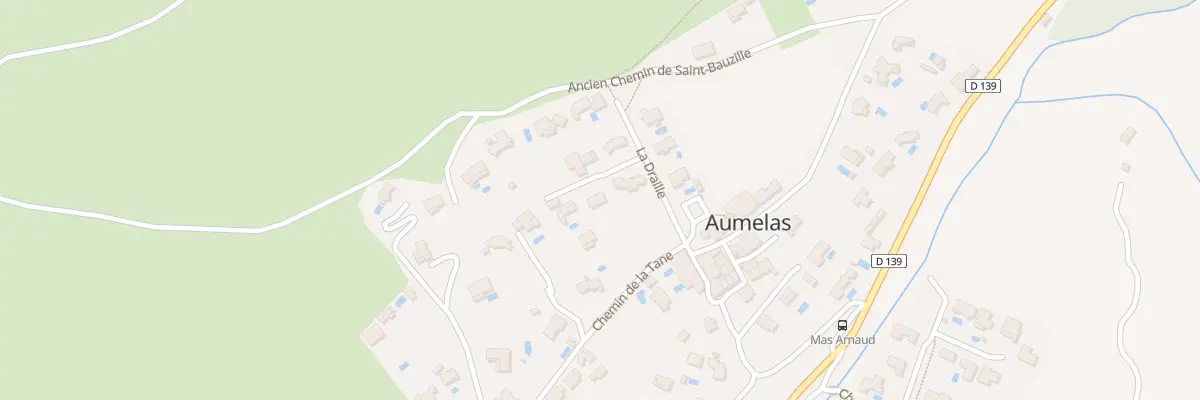 Plan du 1168F Mas d’Arnaud à Aumelas