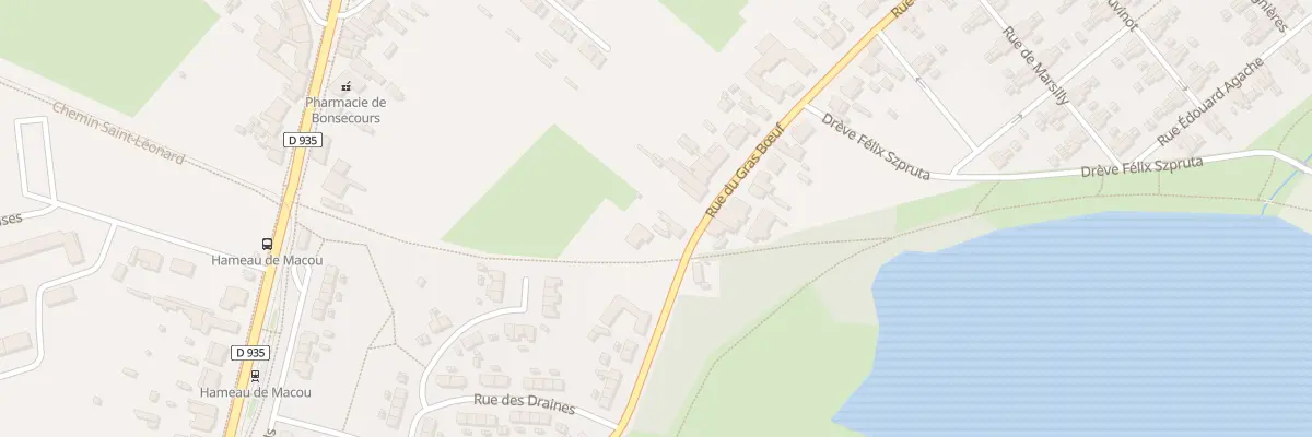 Plan du 1 Rue Gras Boeuf à Condé-sur-l’Escaut