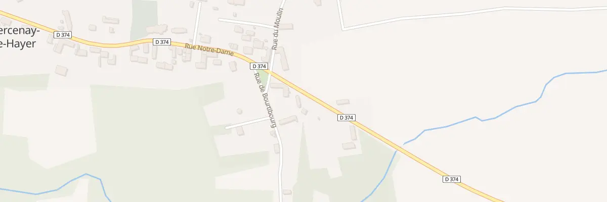 Plan du 5 Rue Notre Dame à Bercenay-le-Hayer