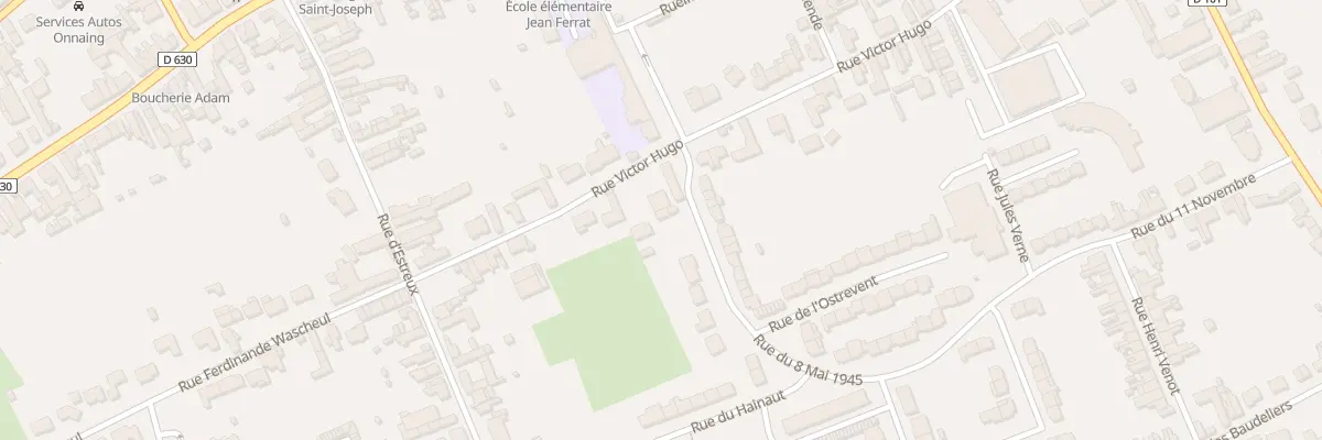 Plan du 71 Rue Victor Hugo à Onnaing