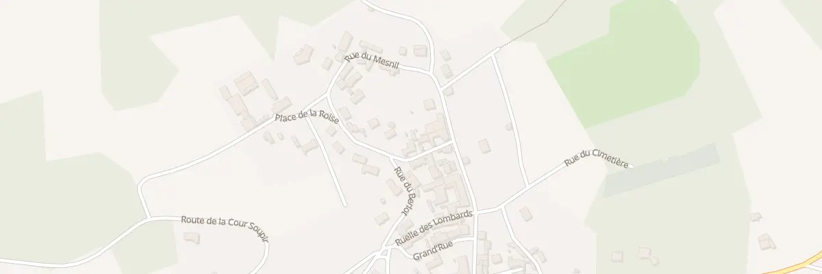 Plan du 1 Rue de la Bastille à Soupir