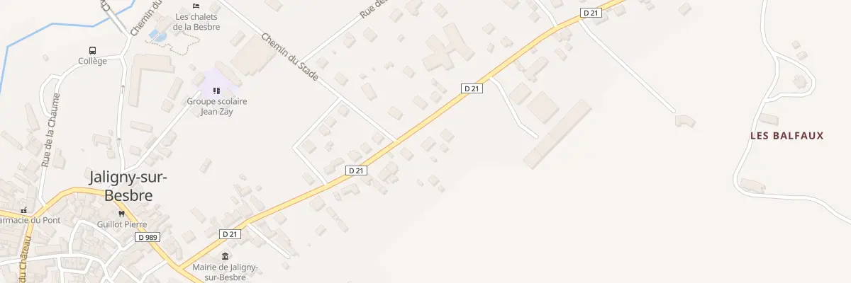 Plan du 32 Rue de la Couzenotte à Jaligny-sur-Besbre
