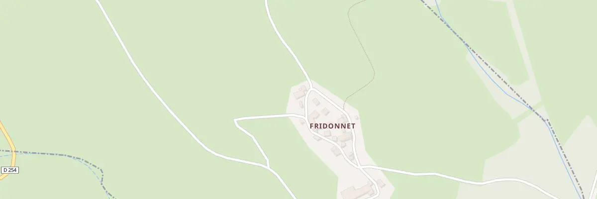 Plan du 5351 Fridonnet à Tours-sur-Meymont