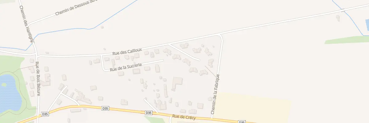 Plan du 11 Rue des Cailloux à Pouilly-sur-Serre