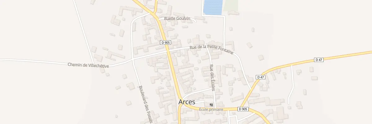 Plan du 18 Grande Rue (Arces) à Arces-Dilo