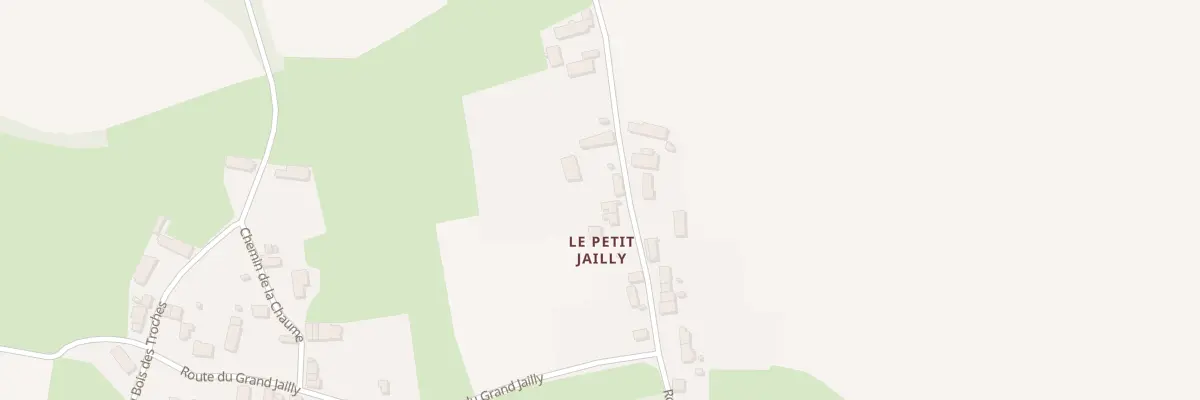 Plan du 15 Rte du Petit Jailly à Bazolles