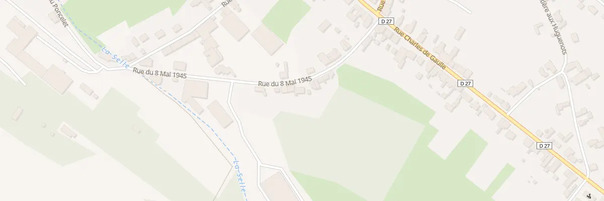 Plan du 15 Rue du 8 Mai 1945 à Wassigny
