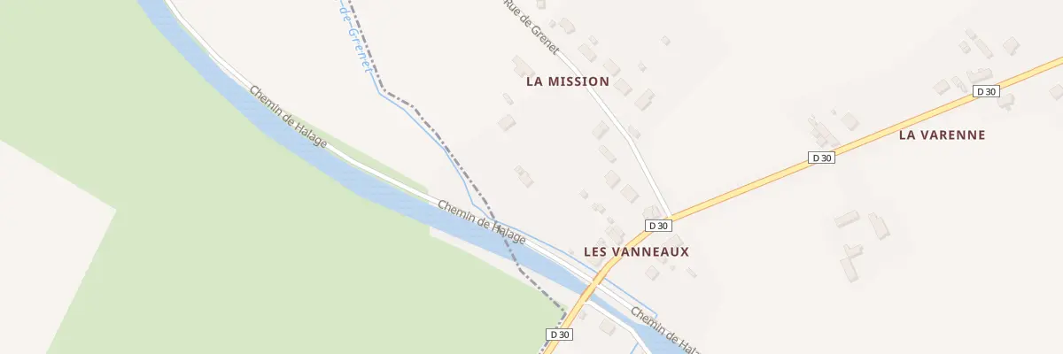 Plan du 7 Rue de Grenet à Gannay-sur-Loire
