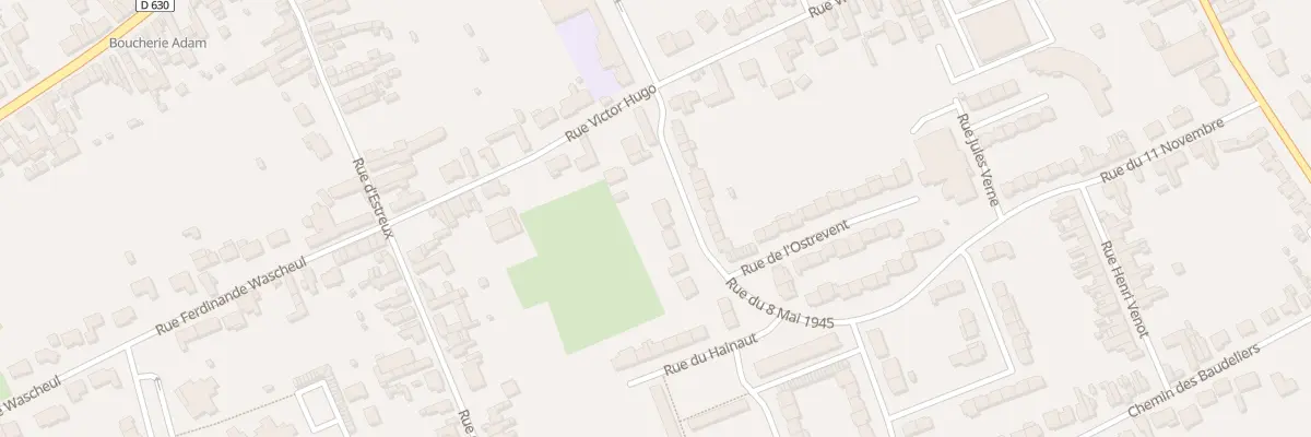 Plan du 2 Rue du Huit Mai 1945 à Onnaing