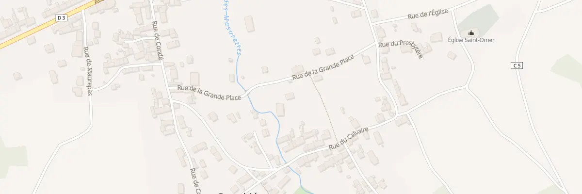 Plan du 16 Rue de la Grande Place à Courthiézy
