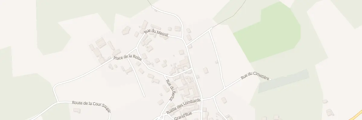 Plan du 13 Rue de Paris à Soupir
