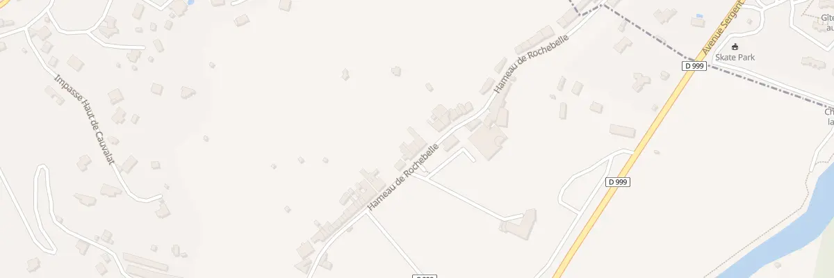 Plan du 29 Hameau de Rochebelle à Avèze