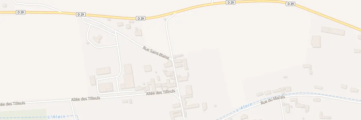 Plan du 9 Rue du Poste à Pouy-sur-Vannes