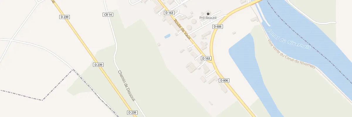 Plan du 9 Rte de Vaux à Escolives-Sainte-Camille