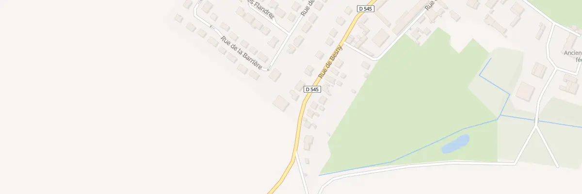 Plan du 16 Rue de Besny à Aulnois-sous-Laon