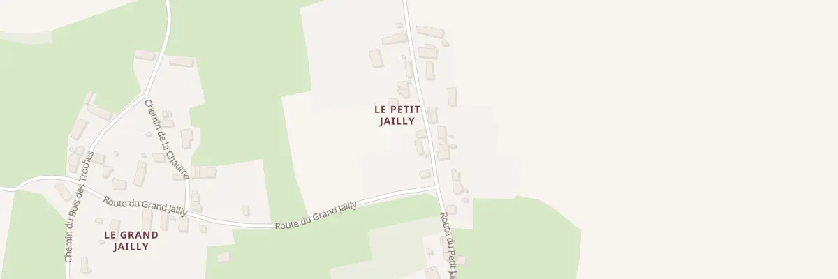 Plan du 11 Rte du Petit Jailly à Bazolles
