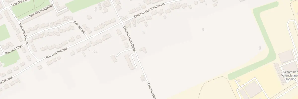 Plan du 83 Rue d’Estreux à Onnaing