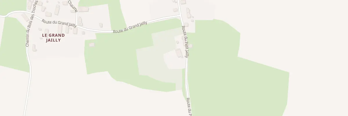 Plan du 1 Rte du Petit Jailly à Bazolles
