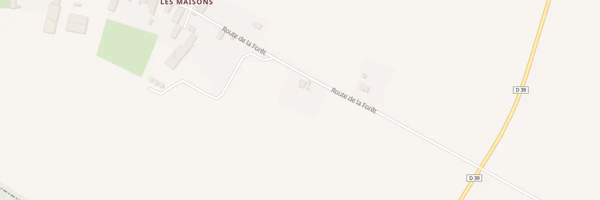 Plan du 3 Rte de la Forêt à Merry-sur-Yonne