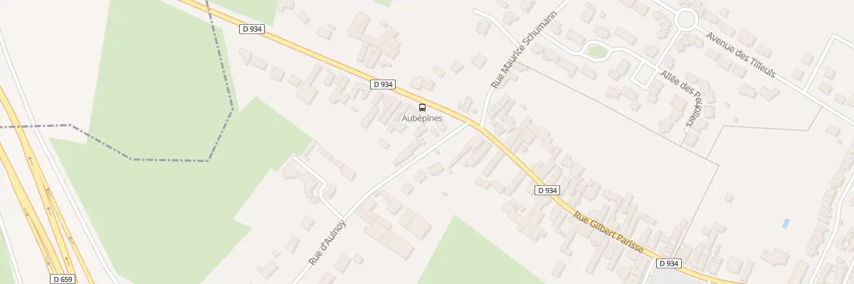 Plan du 2 Rue d’Aulnoy à Curgies