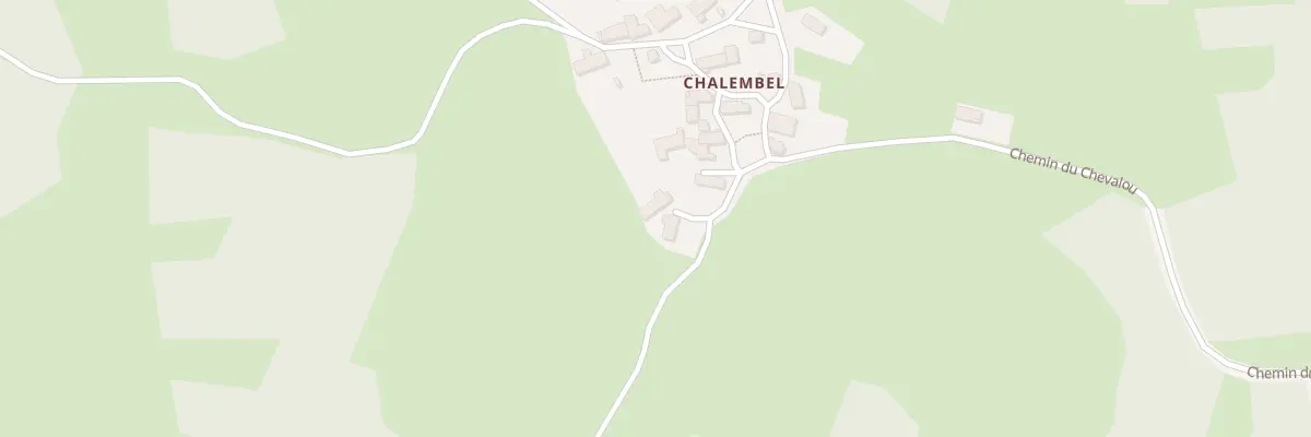 Plan du 5211 Chalembel à Fournols