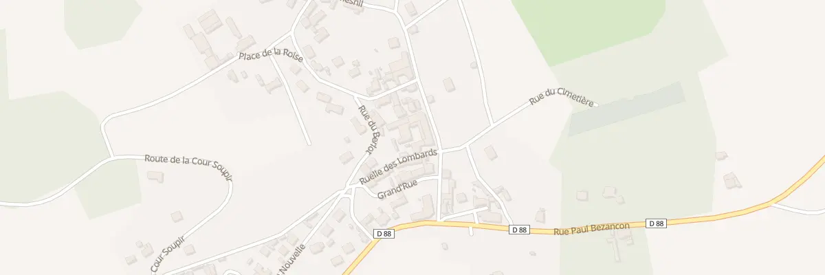 Plan du 3 Rue de Paris à Soupir