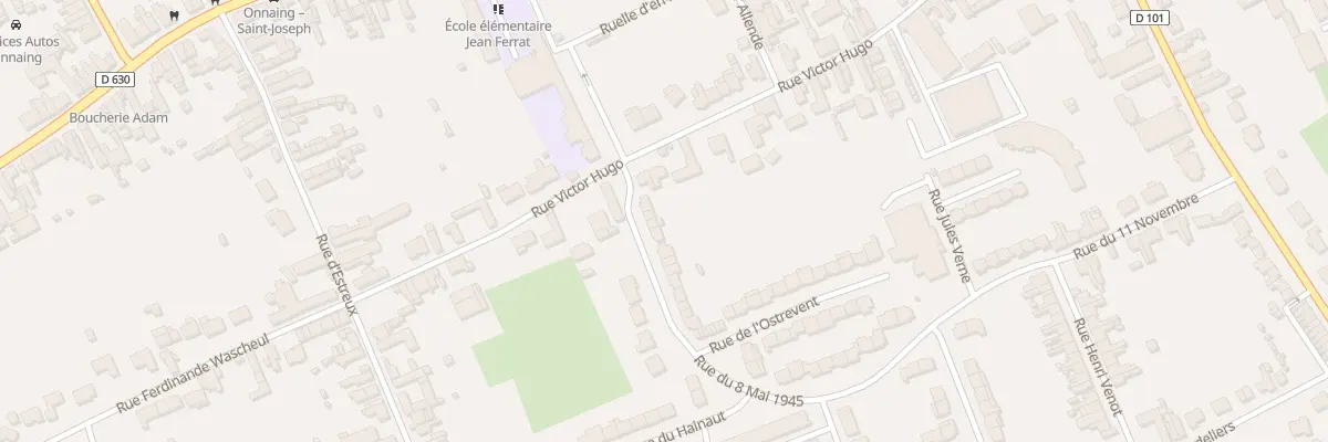 Plan du 5 Rue du Huit Mai 1945 à Onnaing