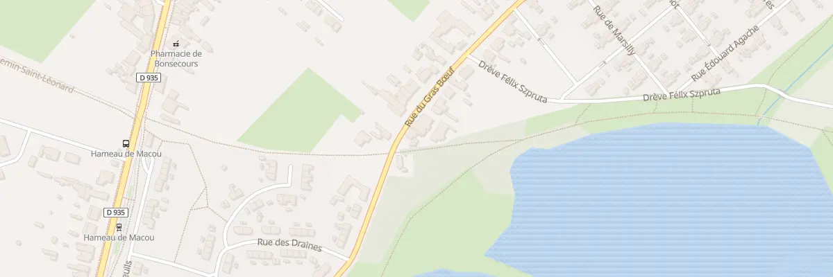 Plan du 2 Rue Gras Boeuf à Condé-sur-l’Escaut