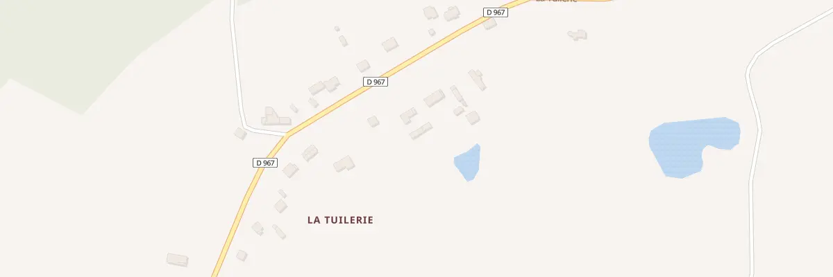 Plan du 15 Hameau de la Tuilerie à Chéry-Chartreuve