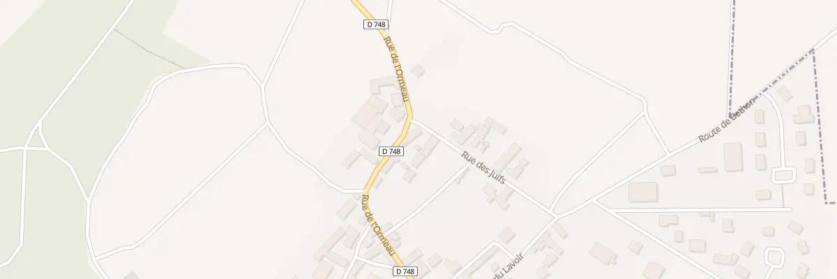 Plan du 9 Rue des Juifs à Montgenost