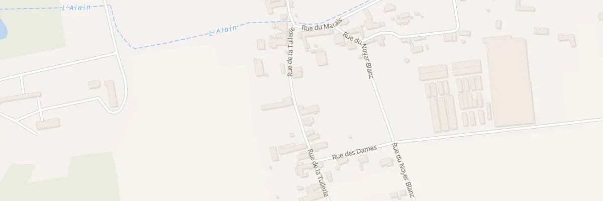 Plan du 6 Rue de la Tuilerie à Pouy-sur-Vannes