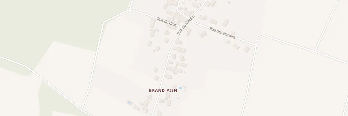 Plan du 15 Rue du Moulin à Monéteau