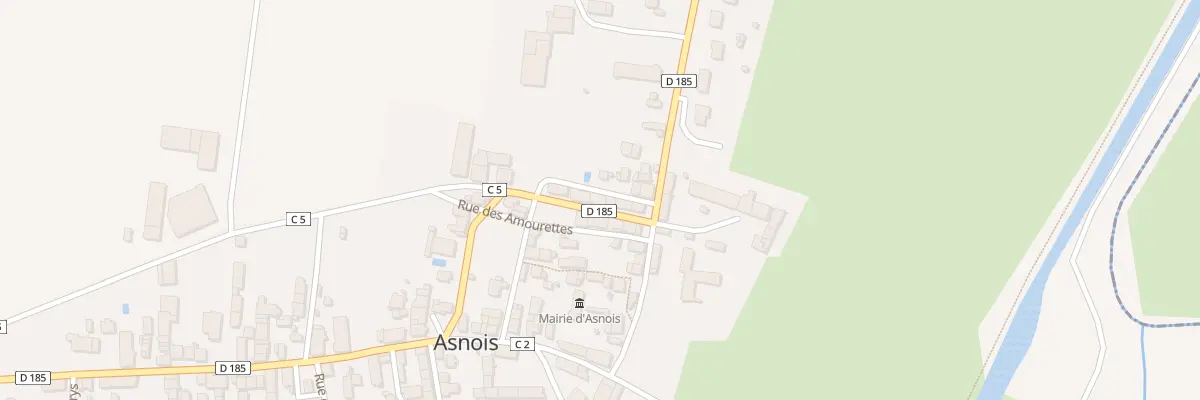 Plan du 23 Le Bourg à Asnois