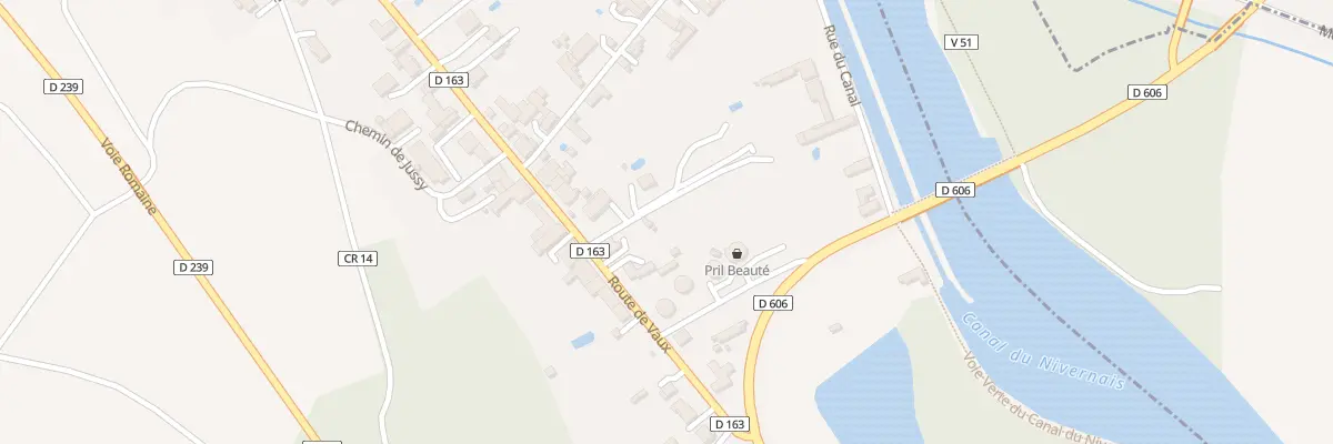Plan du 12 Rte de Vaux à Escolives-Sainte-Camille