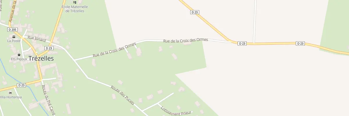 Plan du 5274 Prieur à Trézelles