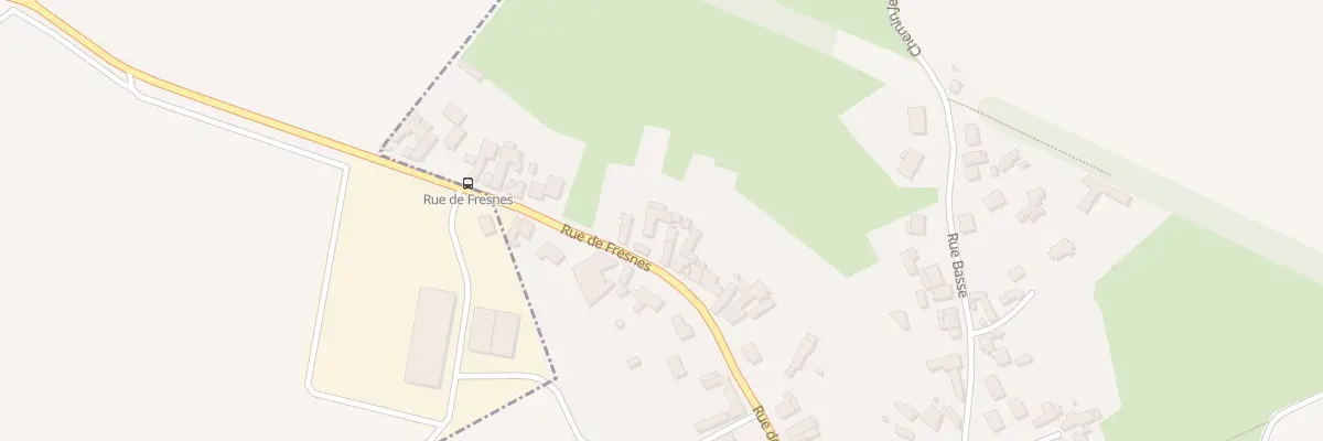 Plan du 23 Rue de Fresnes à Vicq
