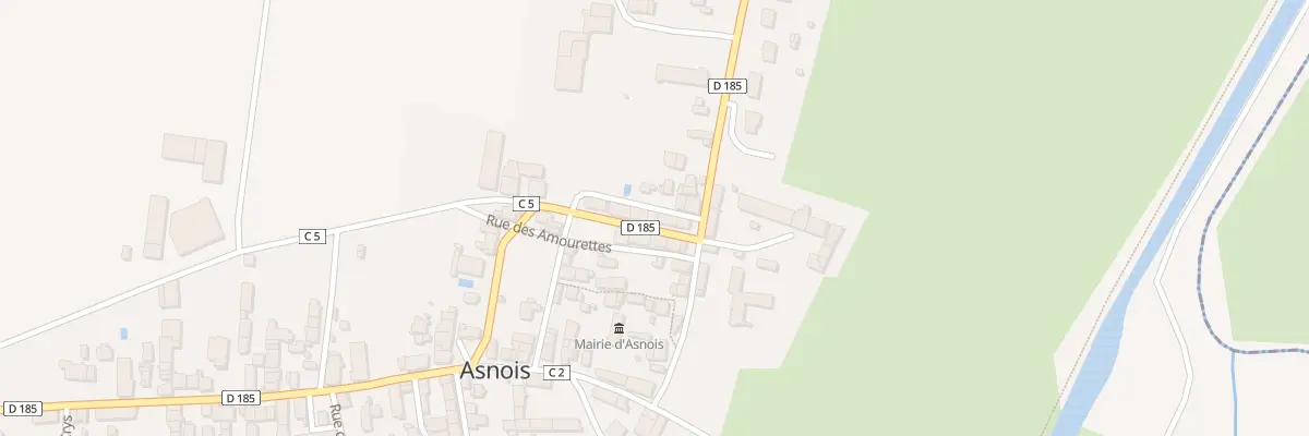Plan du 24 Le Bourg à Asnois