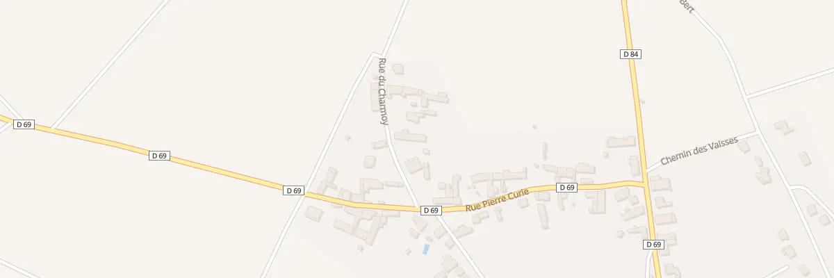 Plan du 23 Rue du Charmoy à Bellechaume